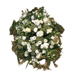Arrangement Groot Ovaal wit groen