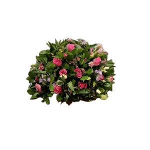Arrangement rond Jana roze tint