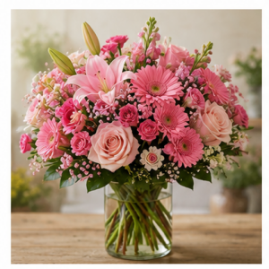 Verrassingsboeket Roze